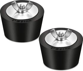 Honoson-254572 Honoson 2 Pcs 1.6 To Inch Pool Winterizing Plugs Pvc/steel Pipe Rubber H