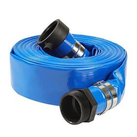 B06-sd0pl02-100-pp Hosetool 2 Inch X 100ft Heavy Duty Discharge Hose With Npt Pin Lug And Nipple Fittings