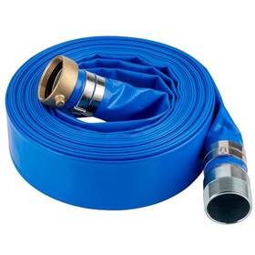 B06-sd0pl0m02-50 Hosetool 2 Inch X 50ft Heavy Duty Discharge Hose With Npt Pin Lug And Nipple Fittings