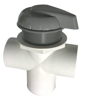 11-4000gry Hydro Air Hydroflow 2 Inch 3-way Hot Tub Diverter Valve Assembly