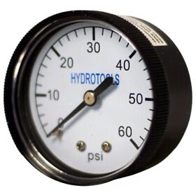 31477475 Hydro Tools Rear Mount Pressure Gauge Swimming Pool Filter And Pump Accessory 6
