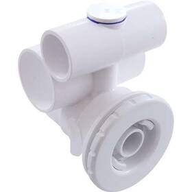 10-4861wht Hydroair/balboa Jet Cmplt Bwg/hai Magna 2-5/8 Hs Dir Smith A1s W1-1/2s #