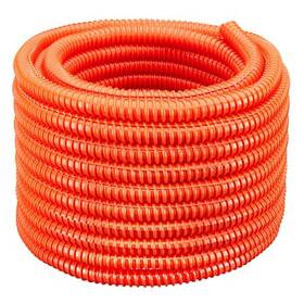 Opvcs0100100 Hydromaxx 1 Inch X100ft Flexible Corrugated Orange Pvc Split Tubing