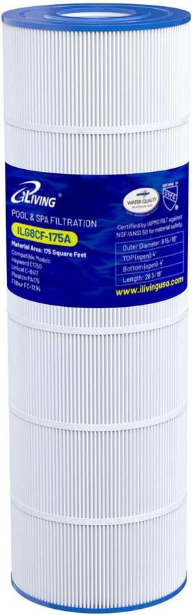 Ilg8cf-175a Iliving Pool And Spa Filter Replacement Compatible With Hayward