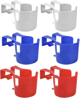 Poolcupholder6pkmulti Impresa Pool Drink Holders - 6 Pack- Swimming Supplies Above Ground