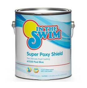 A7200 In The Swim White Super Poxy Shield - Epoxy-base High Gloss Swimming Pool