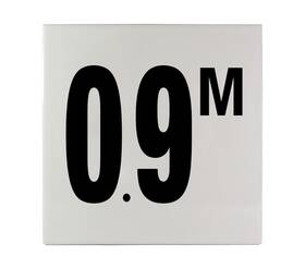 C612709 Inlays 6 Inch X 0.9 With M Smooth Ceramic Tile
