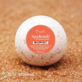 758-sb Insparation Peach Spabomb - 5oz Aromatherapy For Spas And Hot Tubs