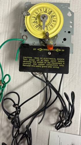 T106m Intermatic Immaculate Mechanism 208-277v Swimming Pool Pump Timer