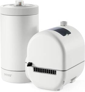 26633eg Intex C2500 Cartridge Filter Pump For 2 500 Gallons Per Hour White