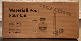 Pg044 Intex New Waterfall Pool Fountain Above Ground Bestway Nozzel Kit Model