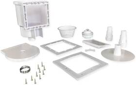 45-400 Jed Pool Tools Thru-the-wall Skimmer And Complete Accessory Kit White