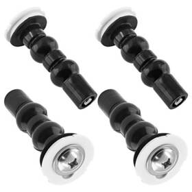 Sdd22031713 Jidiander 4 Pcs Toilet Lid Screws Seat Hinges Universal 2.48 Inch / 63 Mm