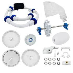 Jjxeqo 762849154961 Upgraded Pool Cleaner Rebuild Kit Compatible With Polaris 280 180 White
