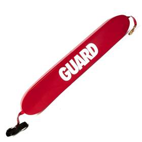 W9y-kul-10-203-red Kemp Usa 40 In Rescue Tube With Brass Clips And Guard Logo Red