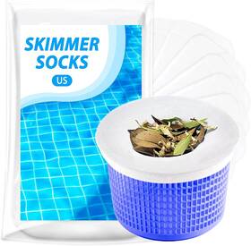 Kge3101 Kgc Pool Skimmer Socks 60 Pack Of Reusable Filter For White