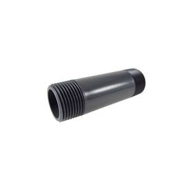 212-030 Lasco 1.25 Inch X 3 Pvc Schedule 80 Nipples Tbe - Gray