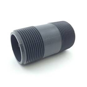 Lasco Fittings 025528711276 220-030 2 Inch X 3 Pvc Schedule 80 Nipples Tbe - Gray