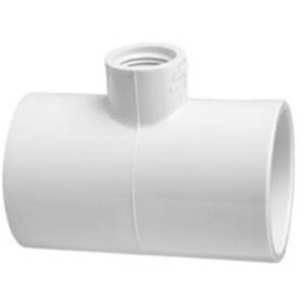 Slipx1.5 Lasco Fittings 402-291 2.5 Inch Slipx2.5 Fpt Schedule 40 Reducing Tee 402291