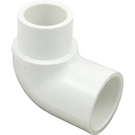 409-010 Lasco Fittings 1 Inch Slip X Spg 90 Deg Elbow