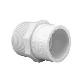 436-102 Lasco Fittings 0.75 Inch Mpt X 1 Slip Sch40 Reducing Male Adapter