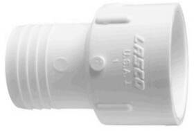 474-007 Lasco Fittings 0.75 Inch Sch40 Adapter Insert X Slip White