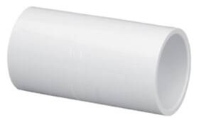 482-040 Lasco Fittings 4 Inch Sch40 Deep Socket Coupling Slip X White