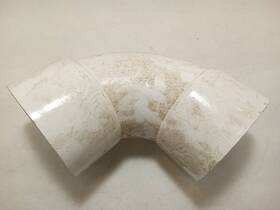 406-030sw Lasco Fittings Inc 3-1/2 Inch Pvc Elbow Sw32