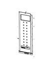473755 Left Panel Pump Assy Pentair Temp Ultra Heat Decal