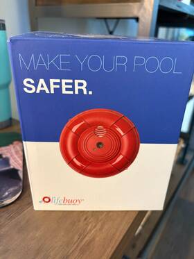 Bo7djvwvf8 Lifebuoy Pool Alarm System Above And In-ground Pools