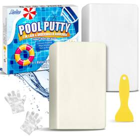 L0236 Limino Pool Putty - 2 Part Epoxy For Leaks Underwater Or 12oz White