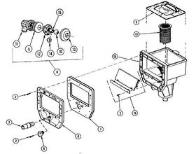 307-1032 Lomart 307-1031 Skimmer U Gasket And Return