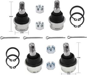 Lsot00542  Lostar Lsot00541 4 X Ball Joint Kit For 2000-2006 H-onda Rancher 350 2004-2007