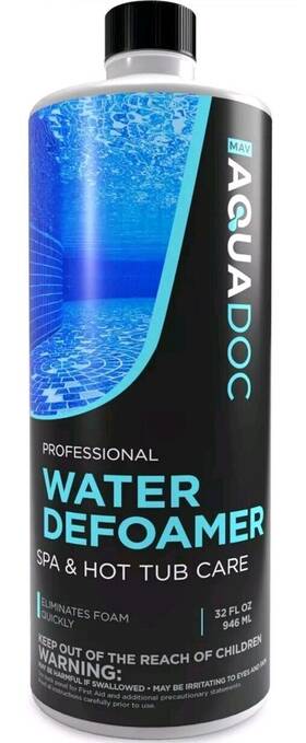 Mac Aquadoc 850039385797 Mav Hot Tub Spa Water Treatment Linen Scent Foam Out 32 Oz