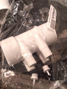 0364-20 Magic New Manifold 3/4 Inch Barb 4 Port 2 Slip X Spigot For Pool Spa
