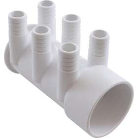 0367-20 Magic Plastics 2 Inch Slip X Dead End 6-port Manifold