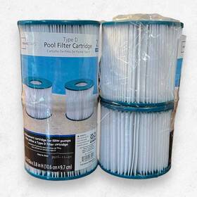 821808 Mainstays 07502 Type D Swimming Pool Pump Filter Cartridge 2 Packs Of 4 Total
