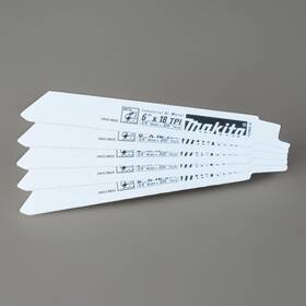 723066-a-5 Makita 088381937993 5/pk 6 Inch 18tpi Recipro Saw Blade -