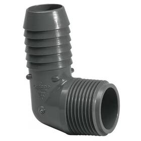 1413-005 Manufacturer Varies Pvc Male Elbow 90 Degrees Insert X Mnpt 1/2 In Pipe Size