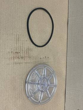 37202-08 Marlow Mardur Pump A-3 B-3 Series - Clear Lid With Gasket #37202-08