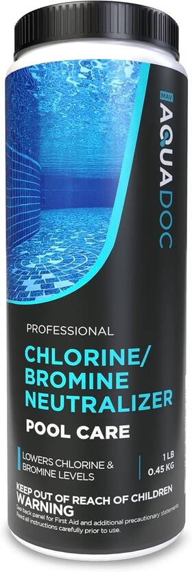 Mav Aquadoc 445006931904 Bromine And Chlorine Neutralizer For Pool - 1lb Sodium Thiosulfate Formu
