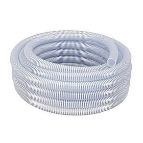 6213100025-wh Maxx Flex 1 Inch Id X 25 Ft Clear Flexible Pvc Suction And Discharge Hose With White