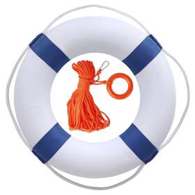 Momotata 791974036224 20 Inch Pool Safety Life Preserver Throw Ring Buoy For Swimming- Swim Foam Ri