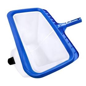 Poolsn001 Monitok Pool Skimmer Net Heavy-duty Reinforced Frame Leaf White