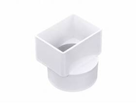 9p03 National Diversified Nds 3 Inch Drain Pvc Down Spout Adapter -