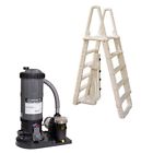 24rnd Nb405 Bluewave Above Ground Pool Cartridge Filter Equipment Package For Larger