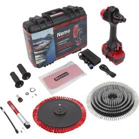 Hc-18-10li-50 Nemo Power Tools Boat Hull Cleaner 50m18v 1 10ah Li-ionw/brush Set