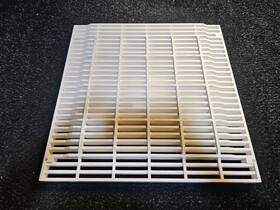 Neptune Benson 1000-8343 18 Inch X White Flat Grate