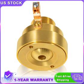 No-auto Noqp810 Swimming Pool Spa Brass Deck Jet Fountain Crown Nozzle 1-hole With Grounding Lug