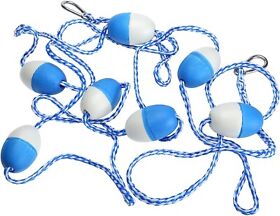 Nbab-1222 Novel Bee 20ft Swimming Pool Safety Float Line Divider Rope With Floats And Hooks